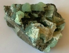 Large Fluorite on Quartz Cast