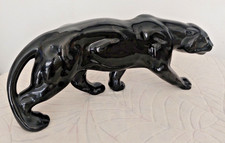 Panthère en céramique Art Déco ST CLEMENT