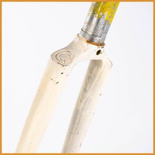 VINTAGE COLUMBUS FOURCHE ACIER 1" VÉLO DE ROUTE FILETÉ 28" VÉLO CINELLI SHIMANO