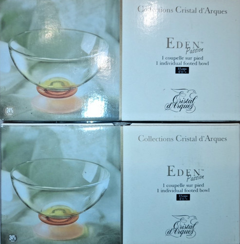 Cristal arques 4 - , coupelles