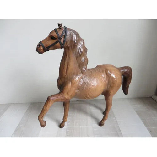 Ancienne sculpture cheval - sculpture, en