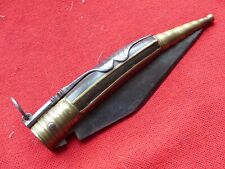 RARE navaja couteau ancien à palme  pliant de poche