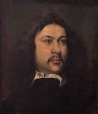 tableau ancien , Portrait