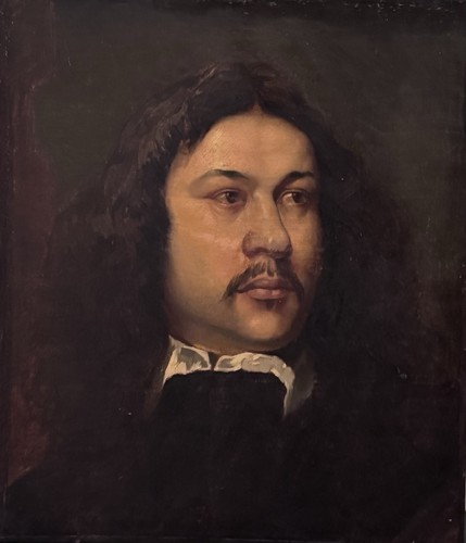 Tableau ancien portrait - ,,