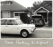 G626 Hillman Imp. Rover 2000. Photo argentique