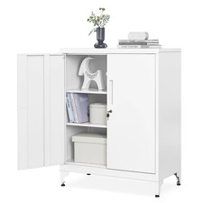 Caisson de Bureau, Placard Polyvalent, Meuble de Rangement en Acier, pour Bureau