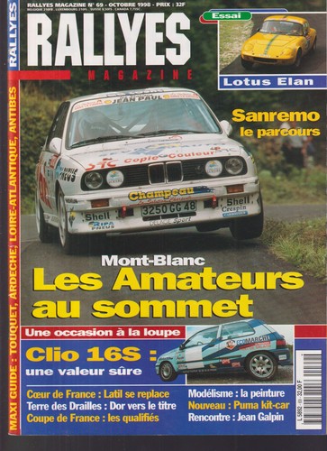Rallyes magazine lotus - n°69,