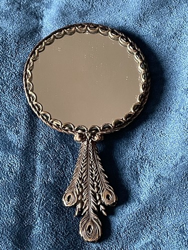 Petit miroir main victorien - miroir,