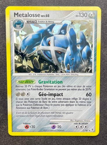 Carte pokémon métalosse - carte,