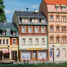 12252 Auhagen Ho Fabriqué Avec Boutique Et Vitrines Kit Montage Échelle 1:87