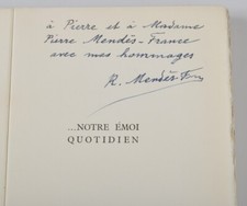 Notre Émoi Quotidien, Dédicace à Pierre Mendès-France
