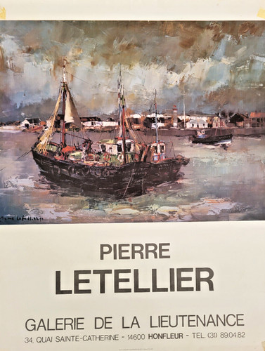 Pierre letellier affiche - pierre,