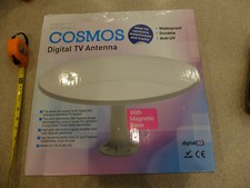 Kuma Cosmos Amplified Outdoor 12/24v Volt HDTV RV Antenna with Magnetic Base