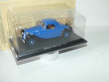 CITROEN TRACTION 11 BL COUPE 1938 Bleu UNIVERSAL HOBBIES 1:43 blister