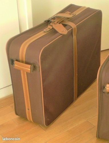 Valise lancel années - années, toile