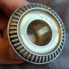 Bobèche amovible en argent