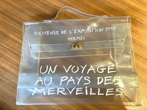 Sac main hermes vinyl kelly - sac, à
