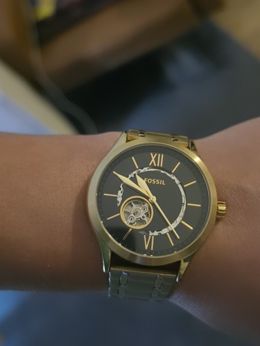 Fossil montre homme analogique
