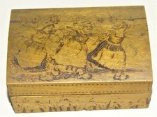 -PETIT COFFRET BOIS décor