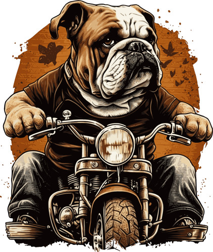 Autocollants bouledogue