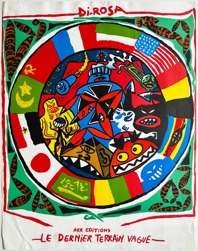 Hervé rosa sérigraphie - hervé,
