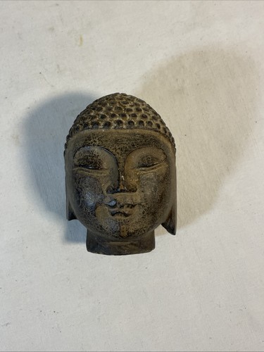 Tête bouddha pierre - bouddha,