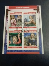  2017 TOGO MARILYN MONROE CINEMA HOLLYWOOD MNH