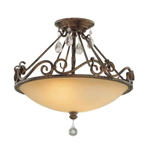 Plafonnier rond 39cm en - plafonnier,