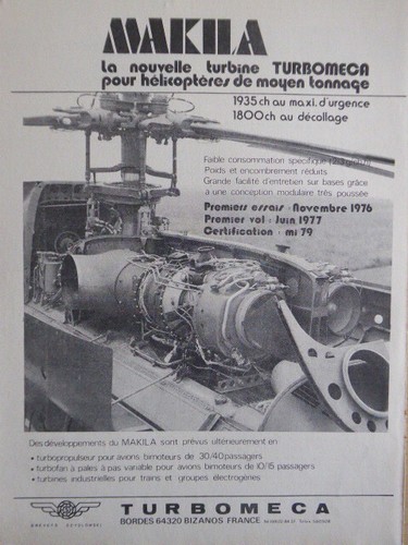 1978 pub turbomeca - turbomeca, bordes