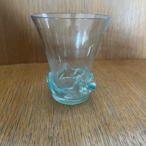 Ancien vase cristal - ancien,