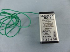 MULTIPLEX récepteur RX-5 , 40/41 MHZ réf 55924 ,testé OK modélisme RC