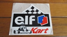 sticker vintage Elf kart (