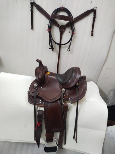 Selle cuir western premium - selle,
