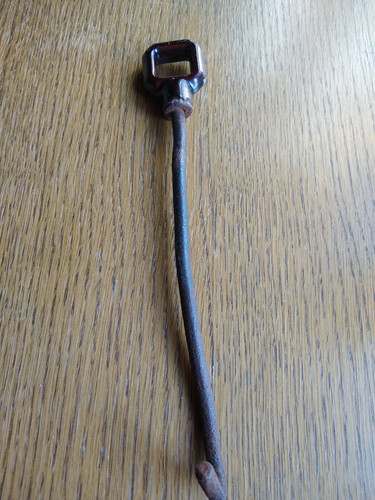 Ancien pique feu bois - pique,