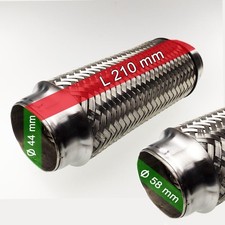 Pour Fiat Punto Cabriolet 1581 Ccm 65 Kw 88 Ps _ 95 Tuyau Ovale Échappement