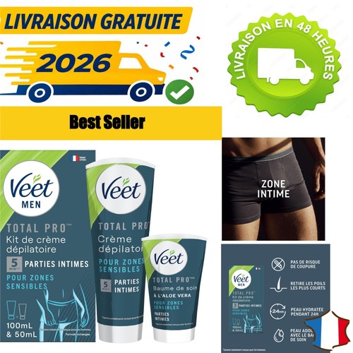 Veet men crème dépilatoire - crème,