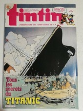 #9 le journal de Tintin N533 26 novembre 1985 tous les secrets du Titanic