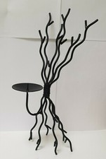 bougeoir brut metal fer forgé