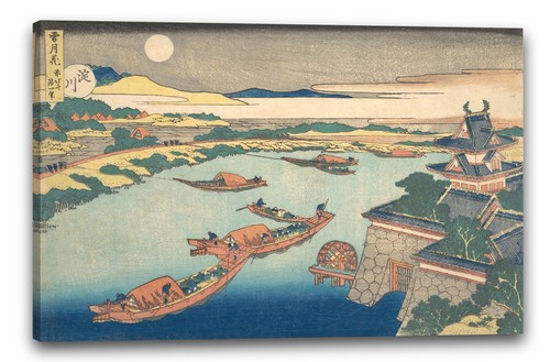 Toile cadres katsushika - toile/cadres,