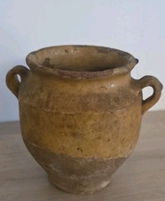 Pot ancien en terre vernissée