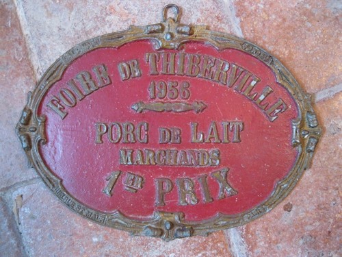 Ancienne plaque concours - plaque,