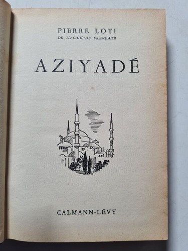 Aziyadé pierre loti bon - |,