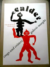 CALDER Affiche originale litho