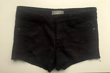 Short en jean noir ZARA GIRL Fille Taille 11 -12 ans