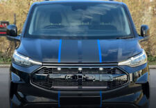 Par Ford Transit Custom 2024+ Grill Raptor avec LEDs&running light nero lucido