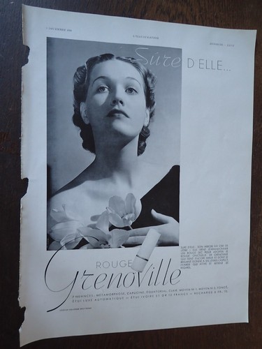 Rouge grenoville huiles - rouge,