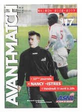 Avant Match - Saison 2002/2003 - N°17 - Lambourde / Crucet - Nancy / Istres