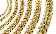 BRACELET CHAINE GOURMETTE or