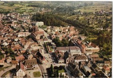 NIEDERBRONN LES BAINS - vue générale aérienne