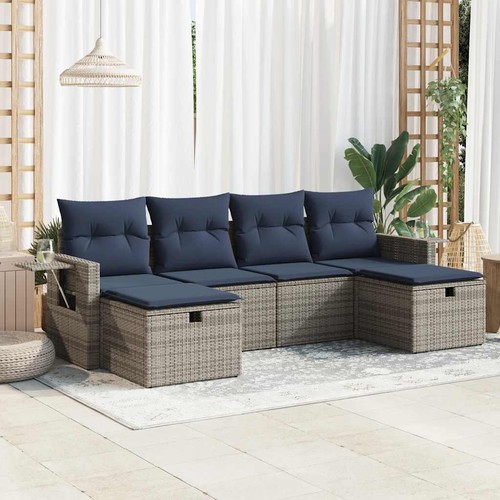Salon jardin avec coussins - salon,